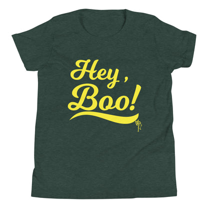 Hey, Boo! Youth Short Sleeve T-Shirt