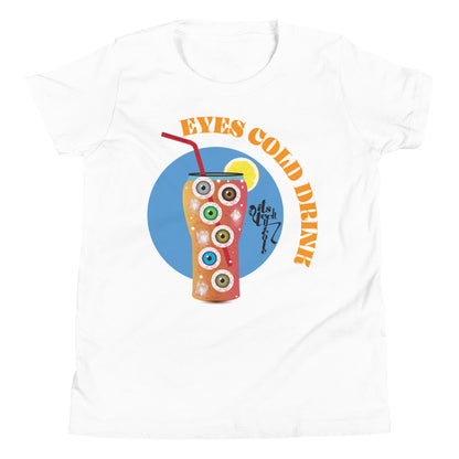 Eyes Cold Drink...Youth Short Sleeve T-Shirt