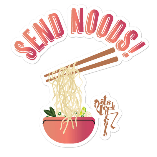 Send Noods Bubble-free stickers