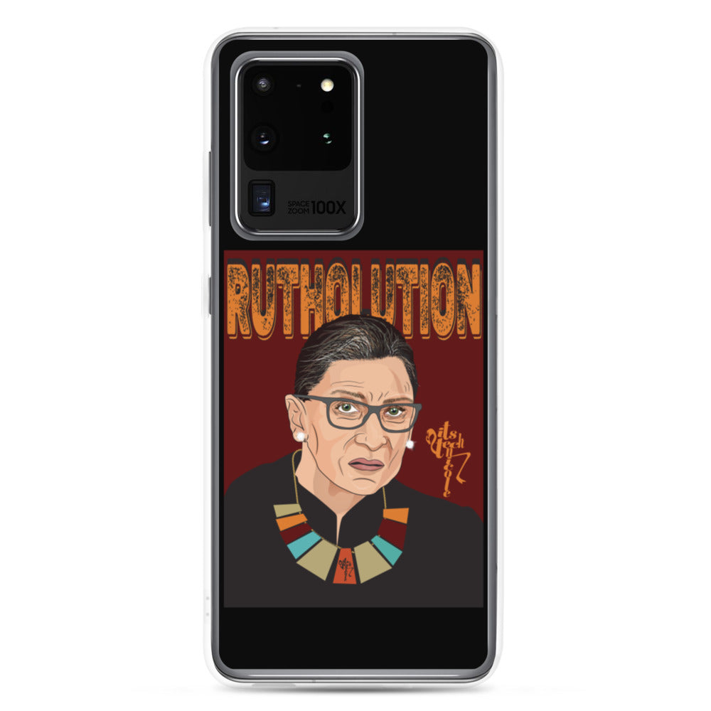 Ruth Bader Ginsburg Tribute Art Samsung Case