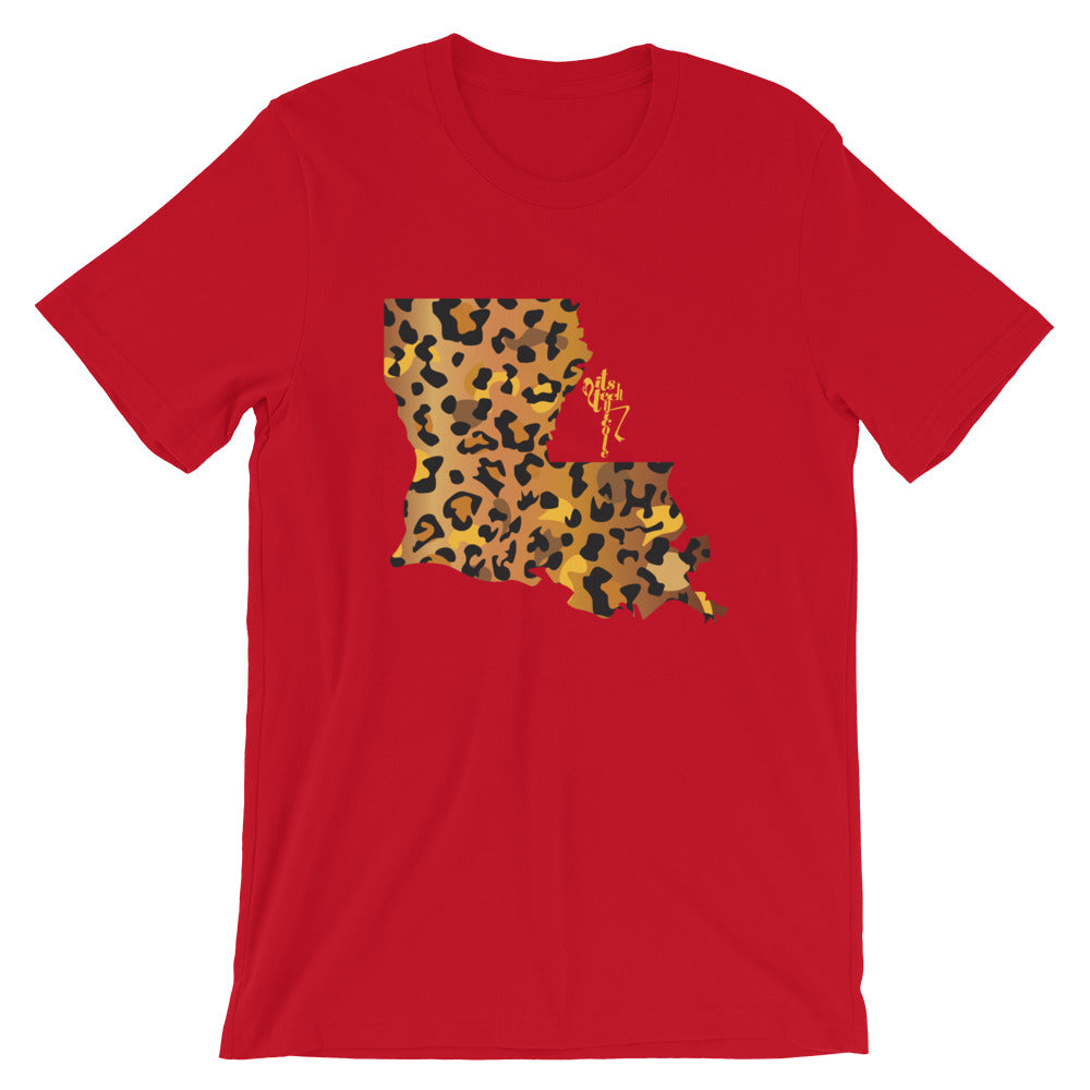 Louisiana Leopard Short-Sleeve Standard T-Shirt