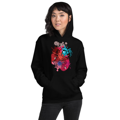 Art Heart Series: 1 Unisex Hoodie