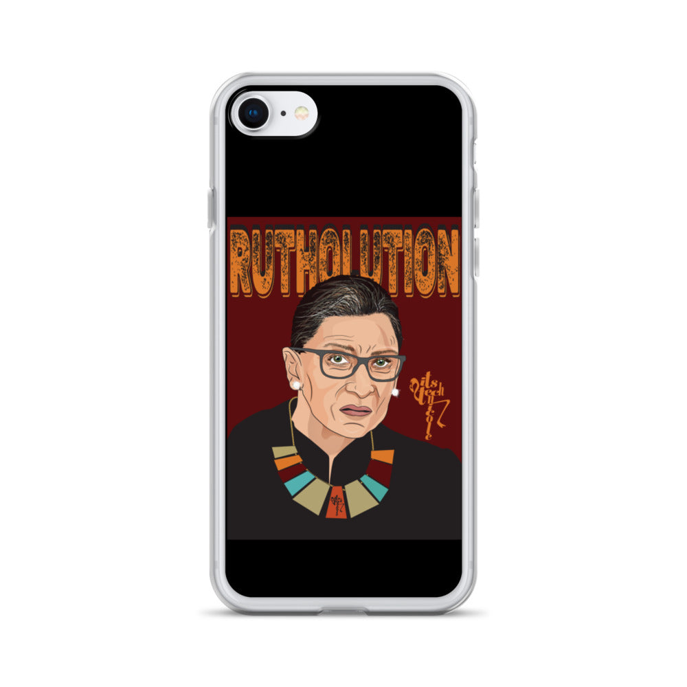 Ruth Bader Ginsburg Tribute Art iPhone Case
