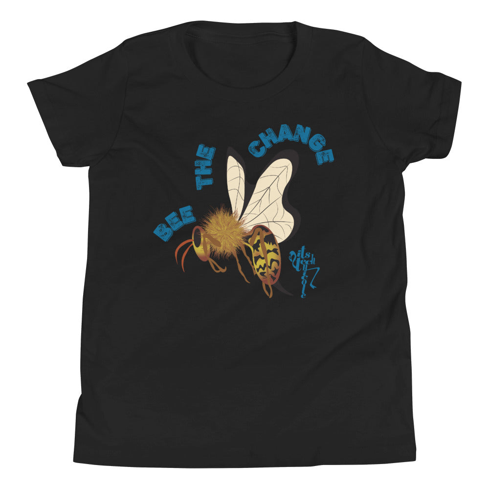 Bee The Change Youth Short Sleeve T-Shirt