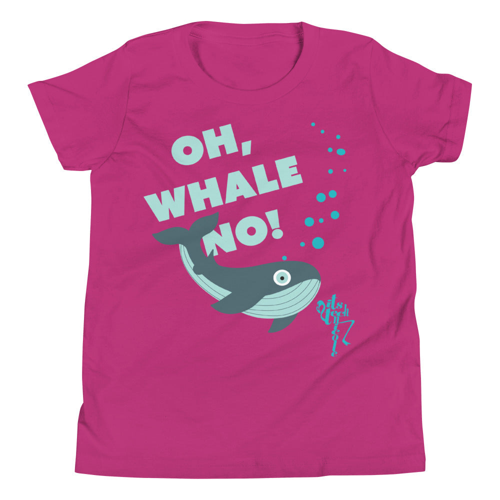 Oh, Whale No! Youth Short Sleeve T-Shirt