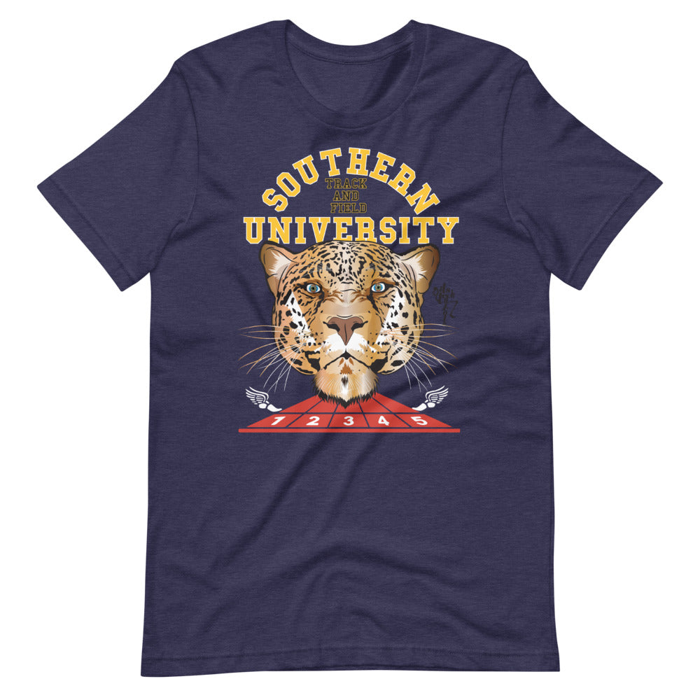 Southern University Track Short-Sleeve Unisex T-Shirt