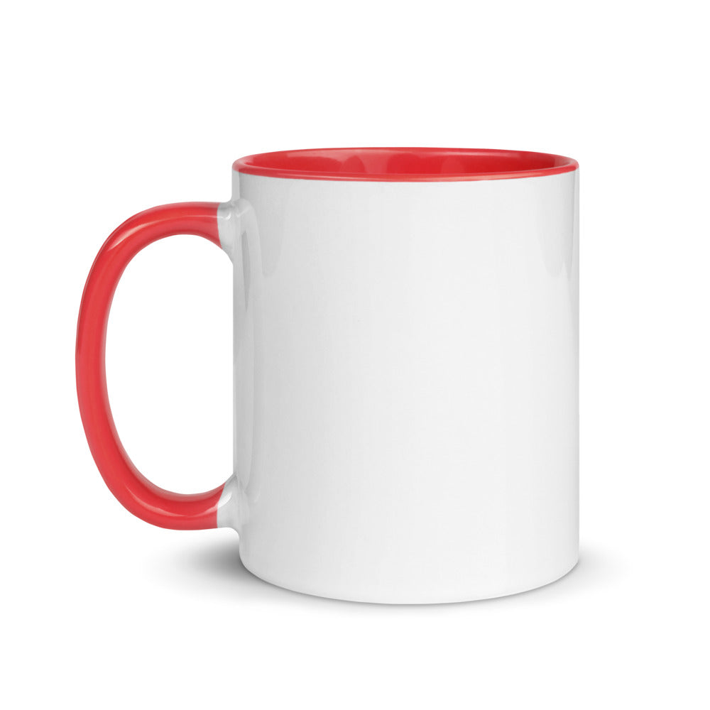 Ruth Bader Ginsburg Tribute Art Mug with Color Inside