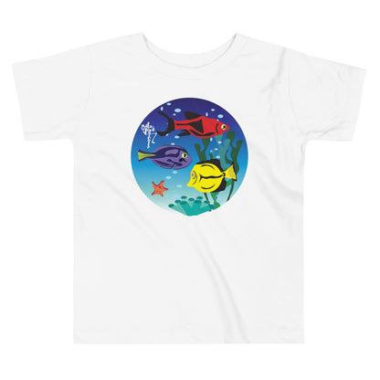 Aquarium Toddler Short Sleeve Tee