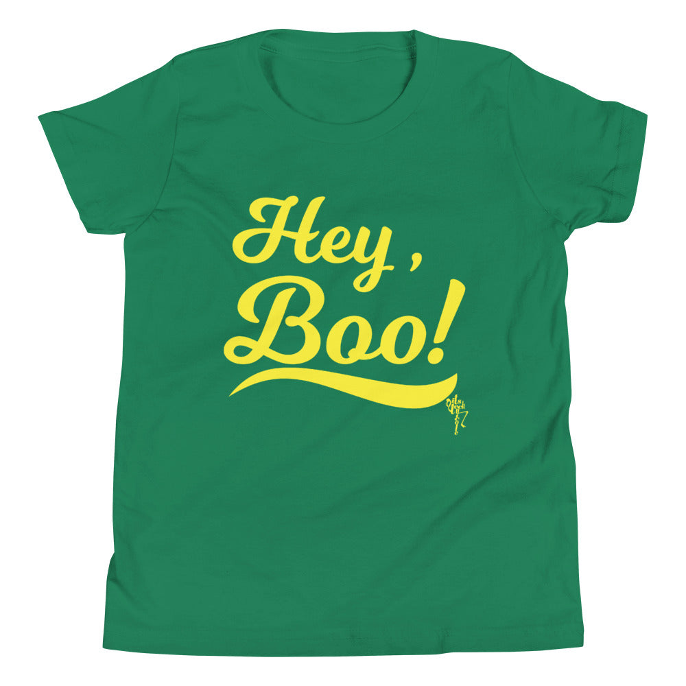 Hey, Boo! Youth Short Sleeve T-Shirt