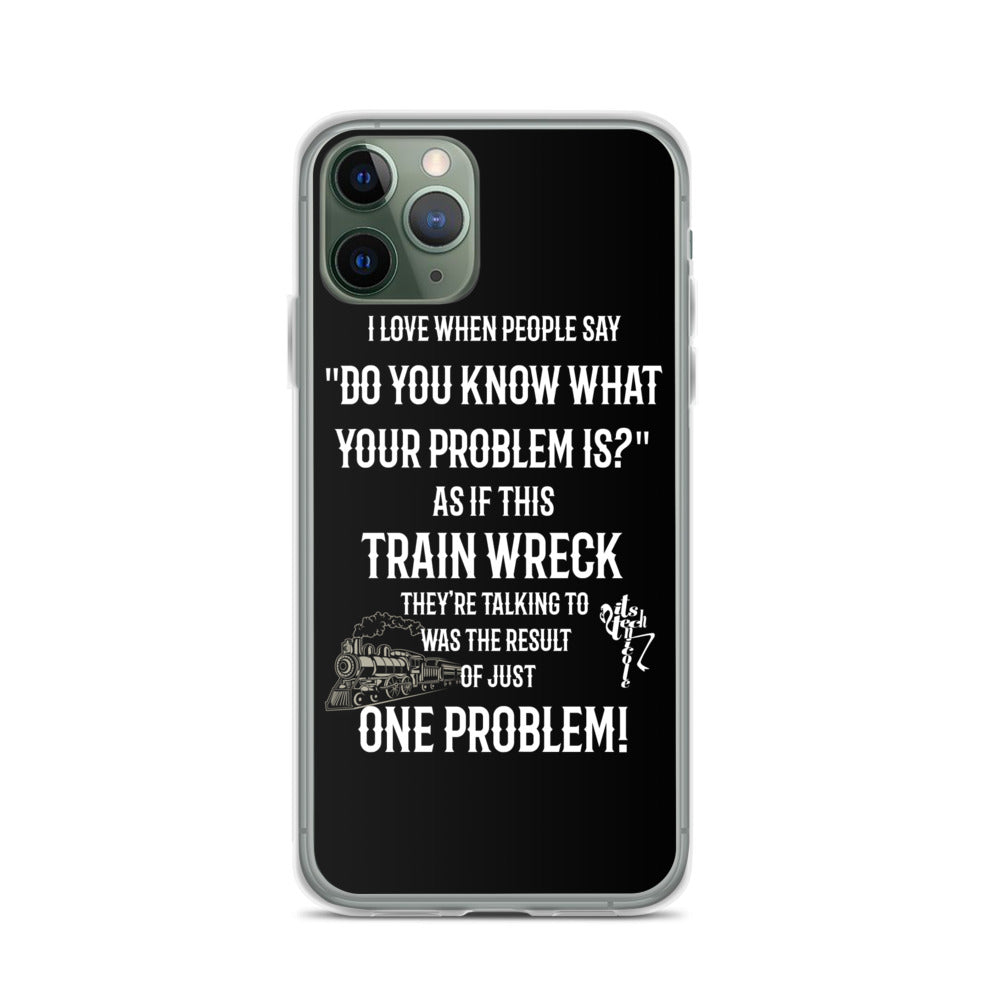 Train Wreck iPhone Case