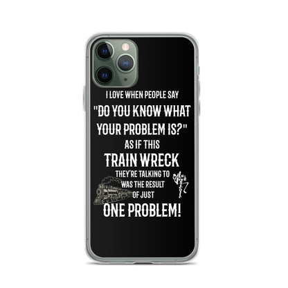 Train Wreck iPhone Case