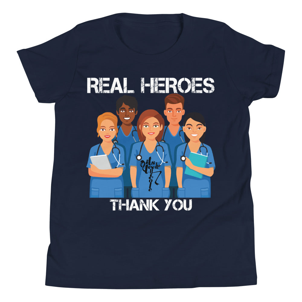 Real Heroes...Thank You Youth Short Sleeve T-Shirt