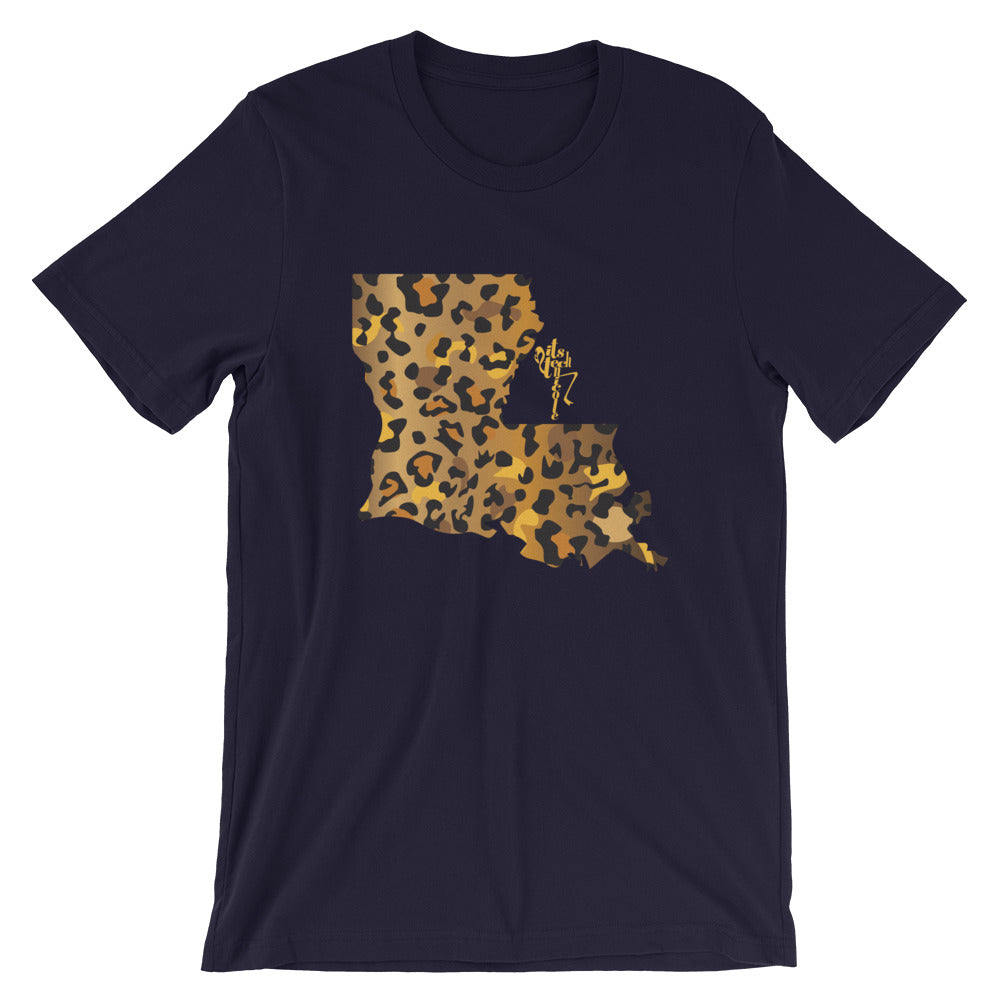 Louisiana Leopard Short-Sleeve Standard T-Shirt