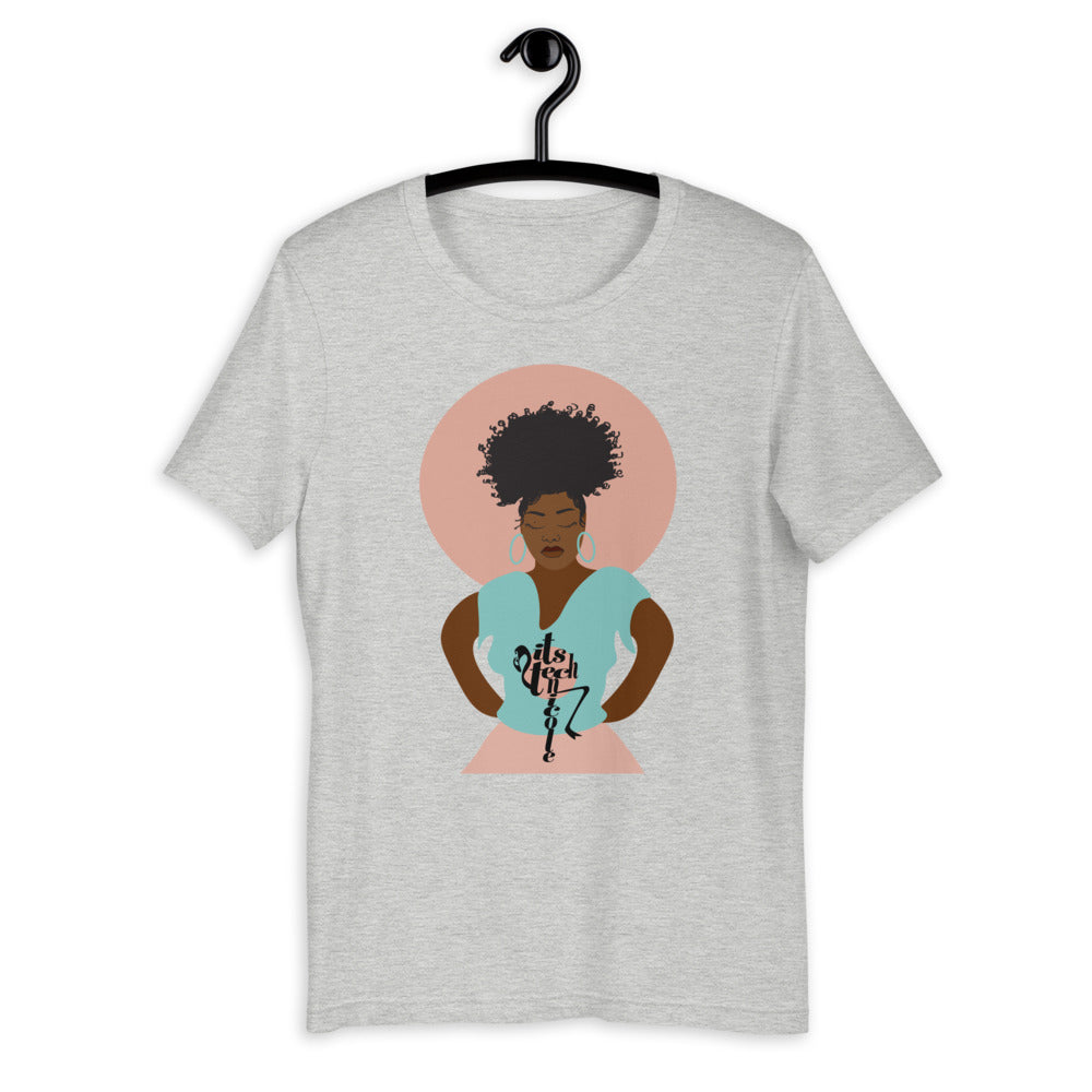 Peach and Mint Short-Sleeve Unisex T-Shirt