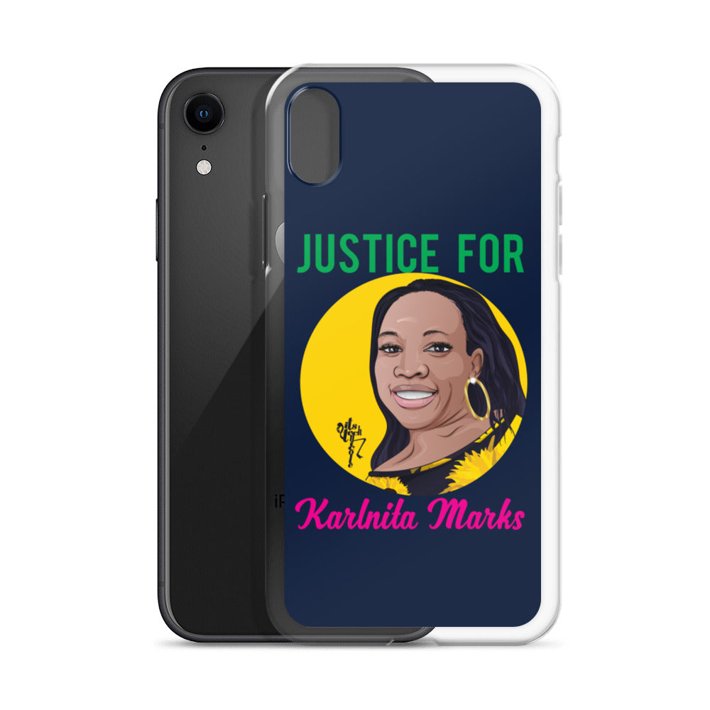 Justice for Karlnita Marks iPhone Case