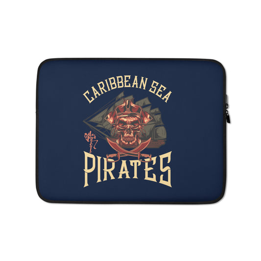 Caribbean Sea Pirates Laptop Sleeve
