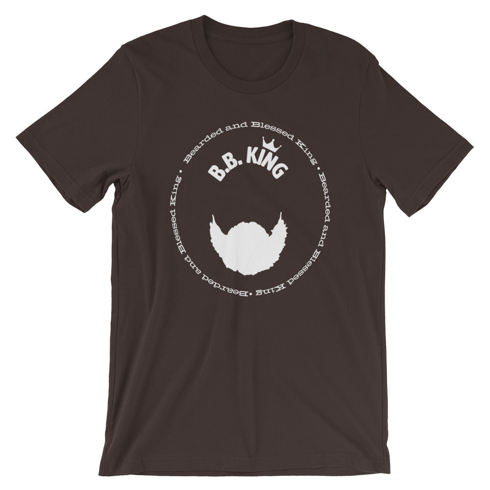 Blessed and Bearded King (B.B. King) Short-Sleeve T-Shirt