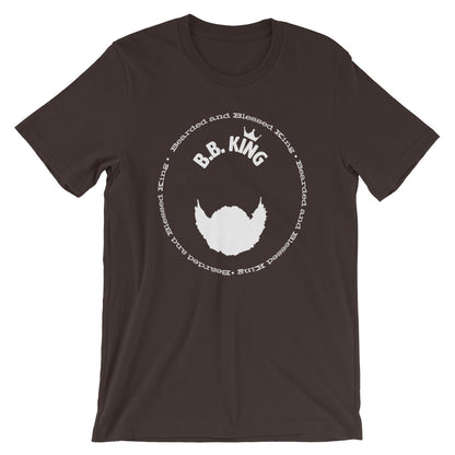 Blessed and Bearded King (B.B. King) Short-Sleeve T-Shirt