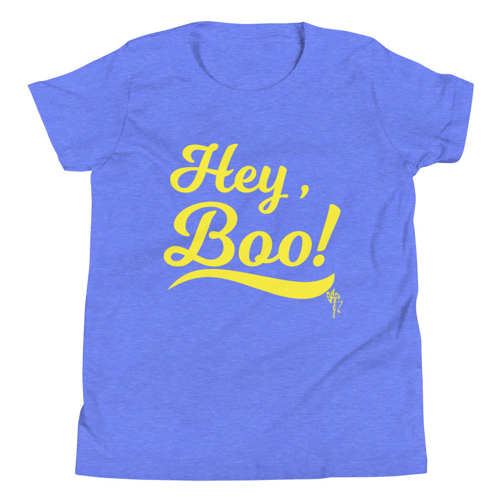 Hey, Boo! Youth Short Sleeve T-Shirt