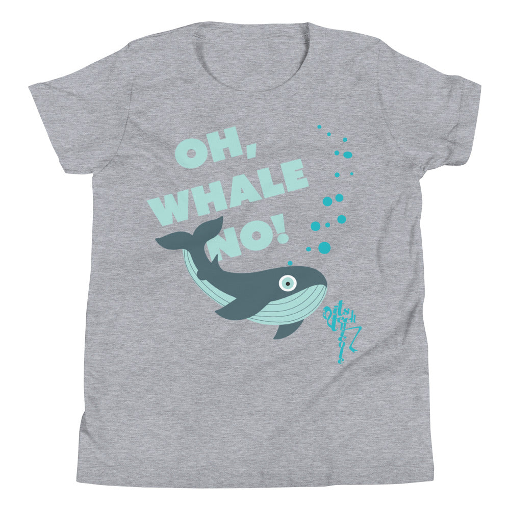 Oh, Whale No! Youth Short Sleeve T-Shirt