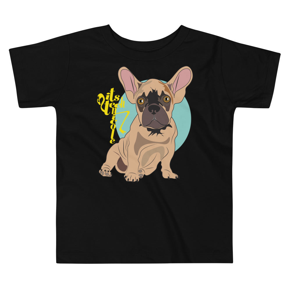 French Bulldog Toddler Short Sleeve Tee