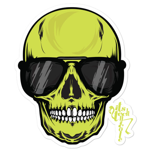 95 Skull Bubble-free stickers