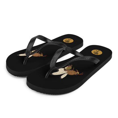 Bee Flip-Flops