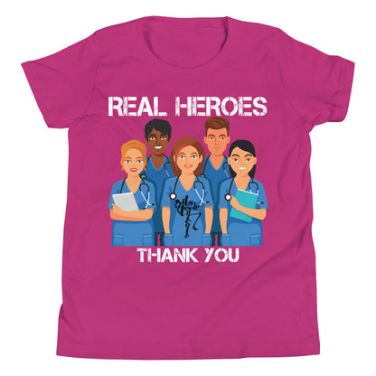 Real Heroes...Thank You Youth Short Sleeve T-Shirt
