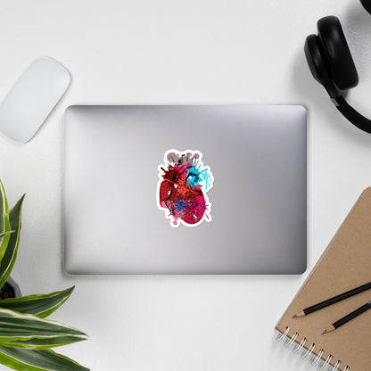 Itstechnicole Art Heart Bubble-free stickers