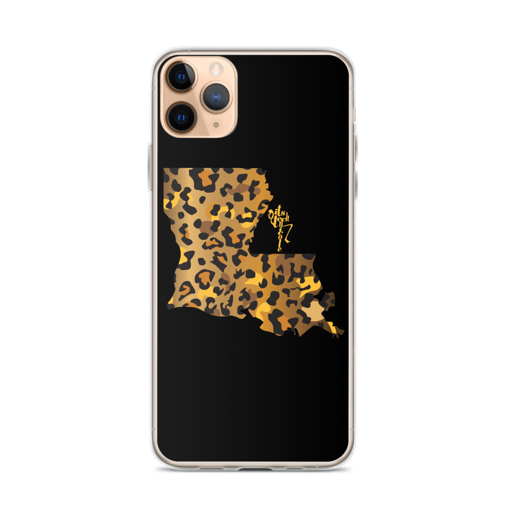 Louisiana Leopard iPhone Case