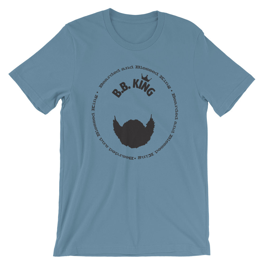 Blessed and Bearded King (B.B. King) Short-Sleeve T-Shirt