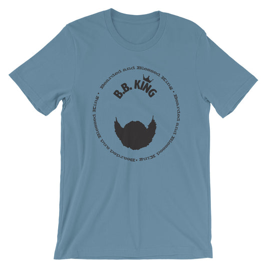 Blessed and Bearded King (B.B. King) Short-Sleeve T-Shirt