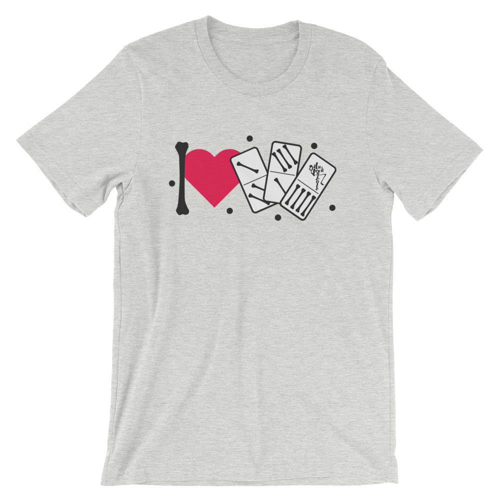 I Love Bones, Domino Player T-Shirt