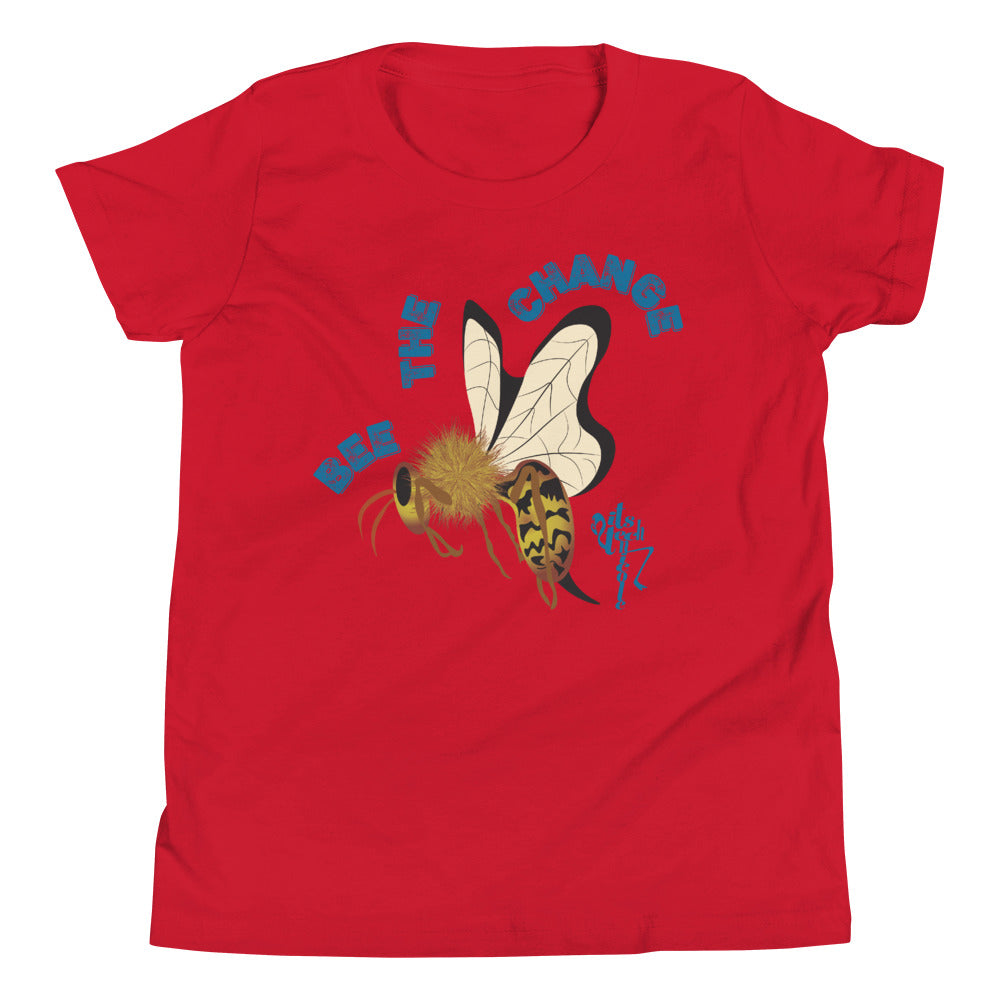 Bee The Change Youth Short Sleeve T-Shirt
