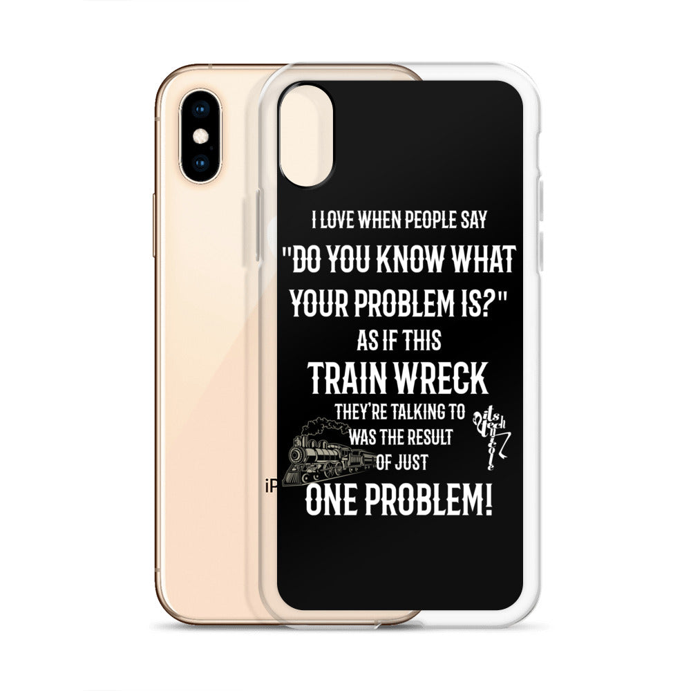 Train Wreck iPhone Case