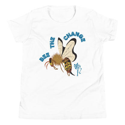 Bee The Change Youth Short Sleeve T-Shirt