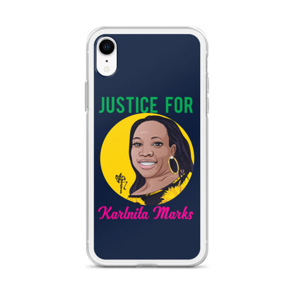 Justice for Karlnita Marks iPhone Case