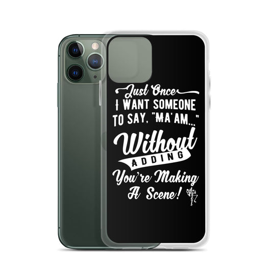 Making a Scene iPhone Case
