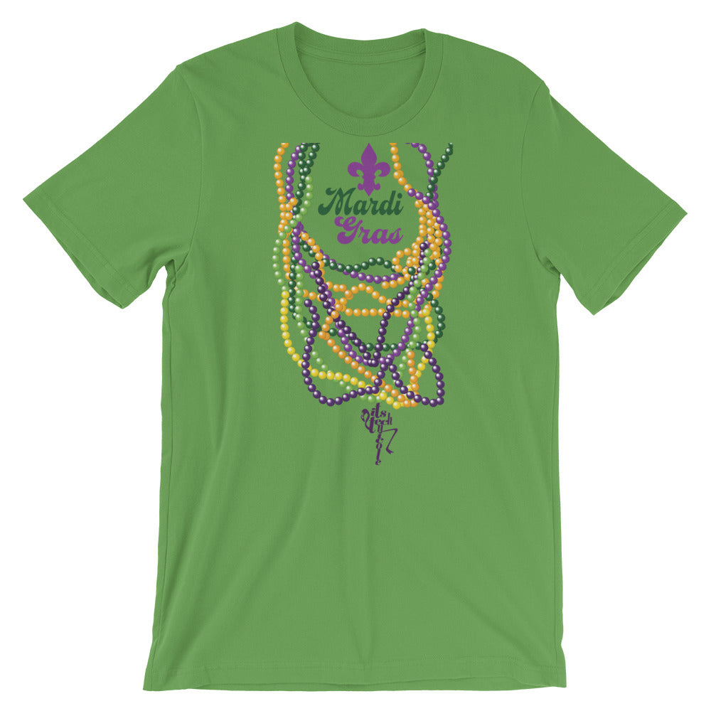 Mardi Gras Beads (Light) T-Shirt