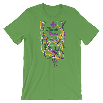 Mardi Gras Beads (Light) T-Shirt