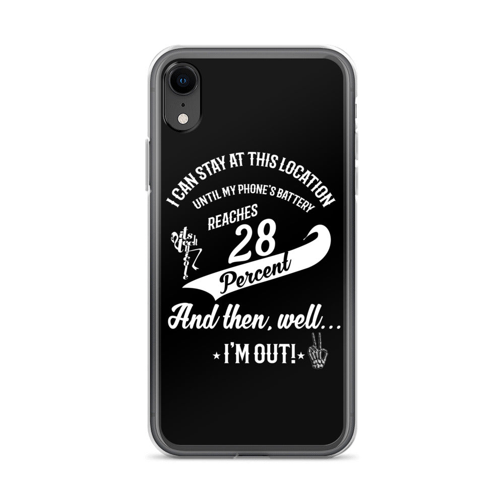 28% Battery iPhone Case