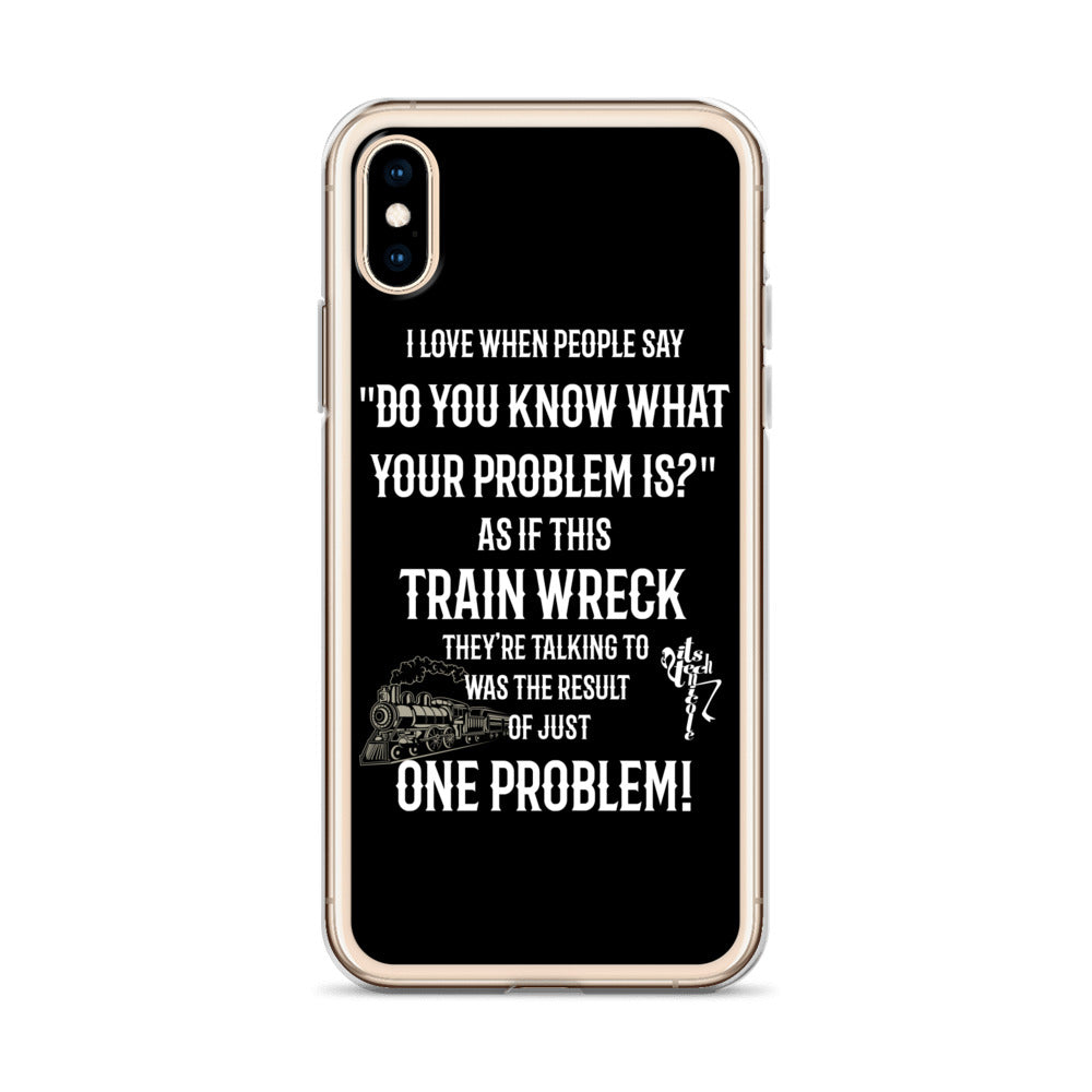 Train Wreck iPhone Case