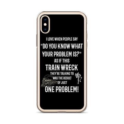 Train Wreck iPhone Case