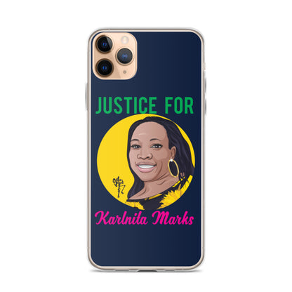 Justice for Karlnita Marks iPhone Case