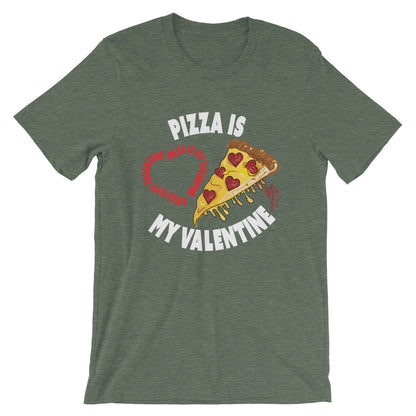 Pizza Is My Valentine (Dark) T-Shirt