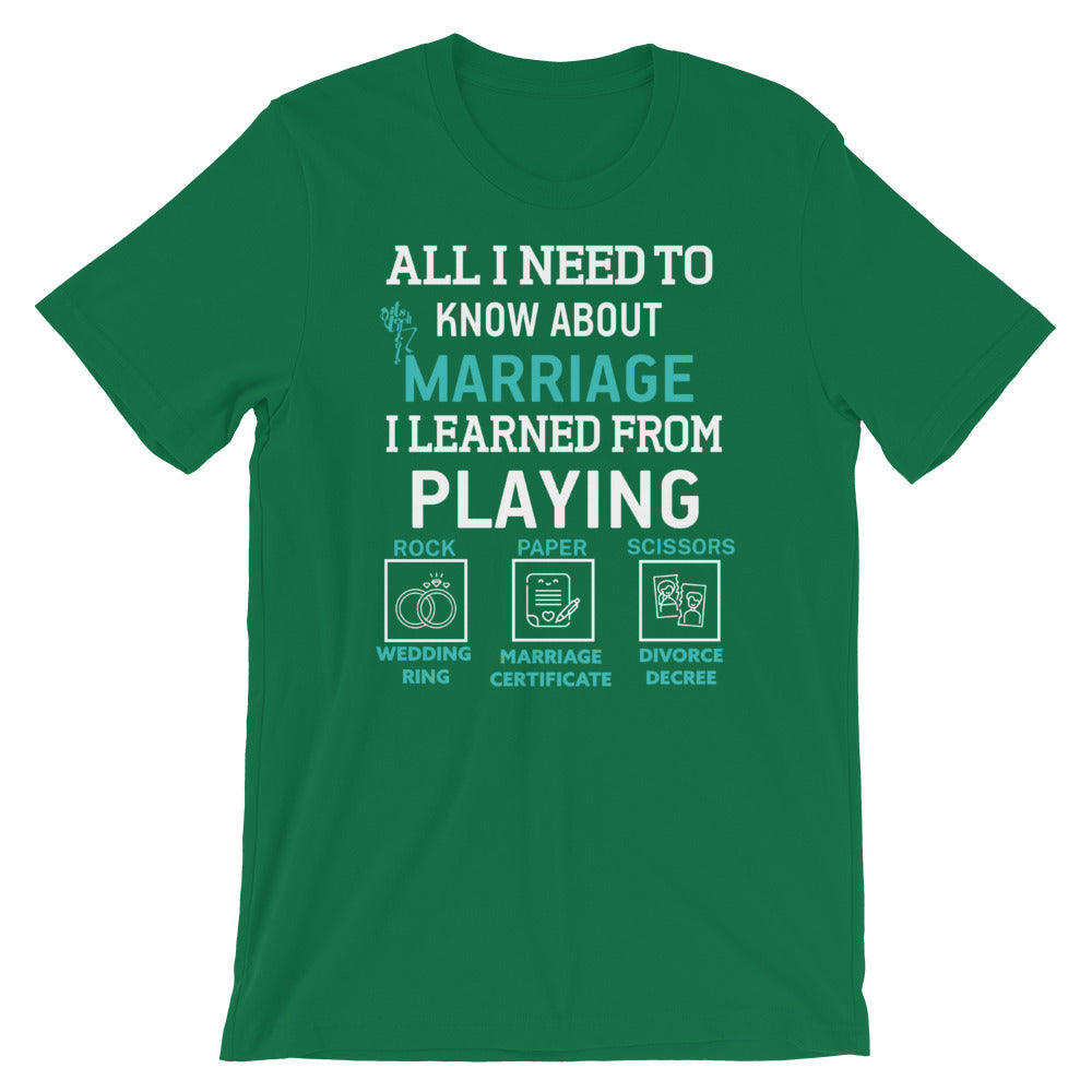 Rock, Paper, Scissors Short-Sleeve Unisex T-Shirt