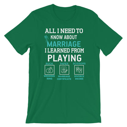 Rock, Paper, Scissors Short-Sleeve Unisex T-Shirt