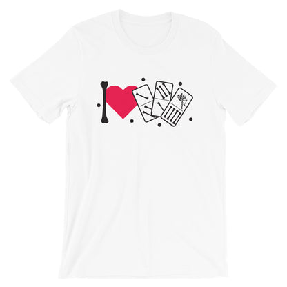 I Love Bones, Domino Player T-Shirt