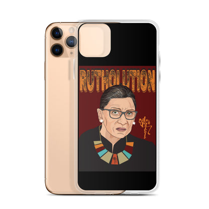 Ruth Bader Ginsburg Tribute Art iPhone Case