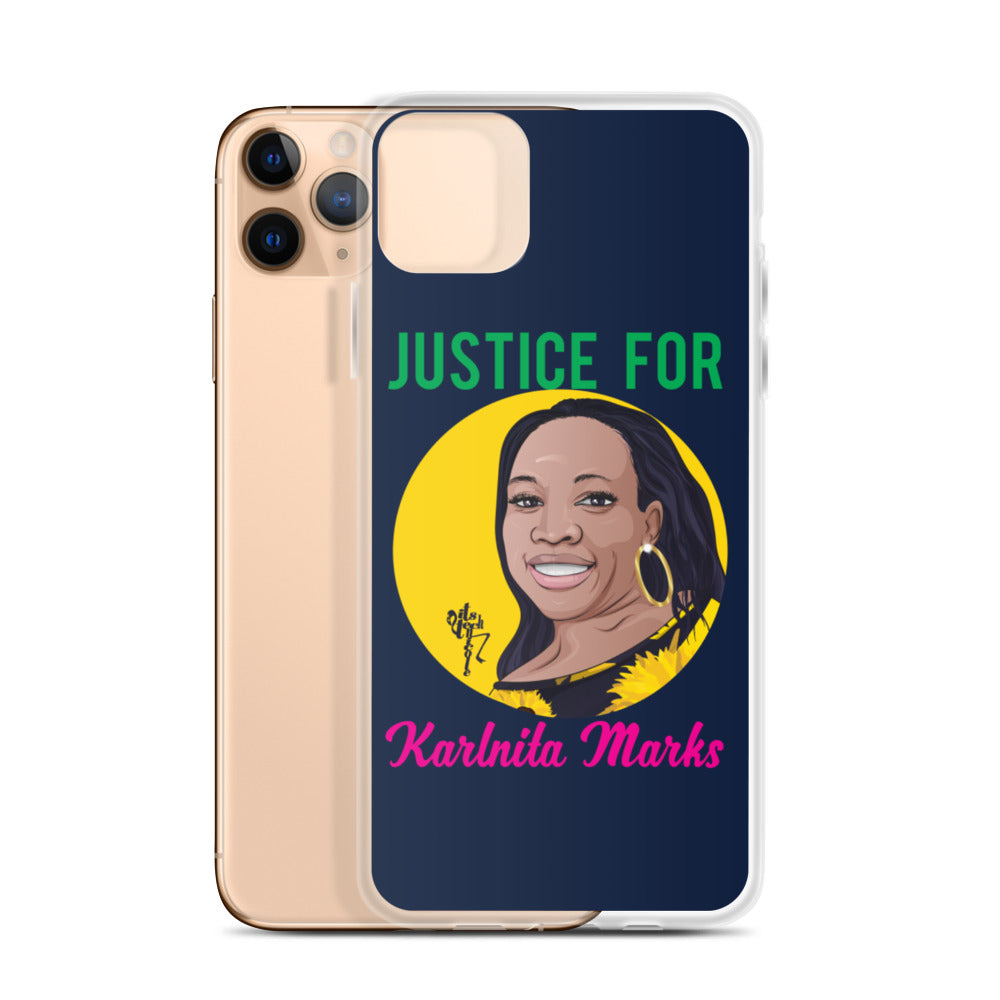 Justice for Karlnita Marks iPhone Case